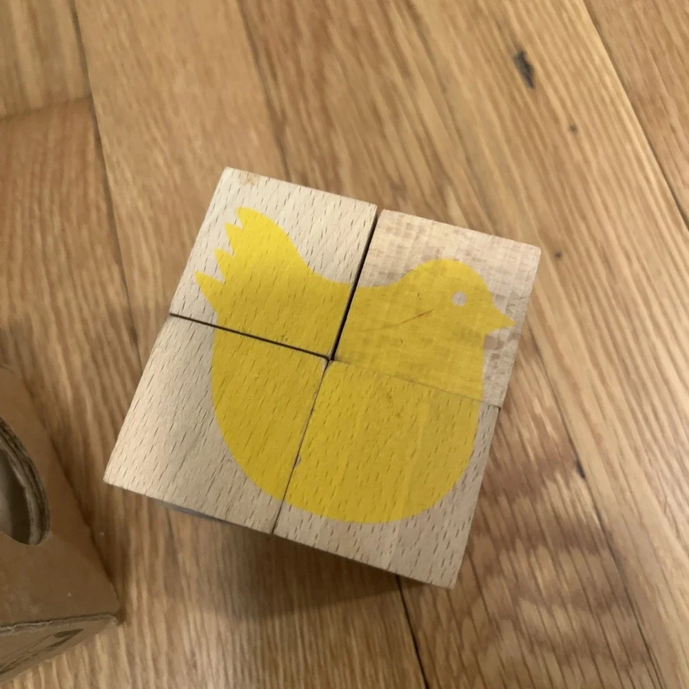 Vintage Naef Motivo‎ Wooden Puzzle Artist Aoi Huber Swiss Made